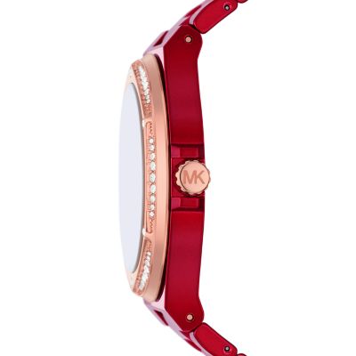 Michael kors hotsell smartwatch red