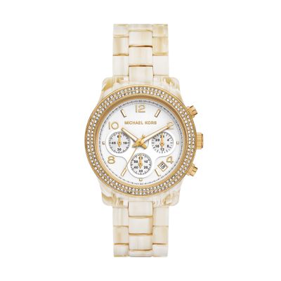 Michael kors on sale acetate watch