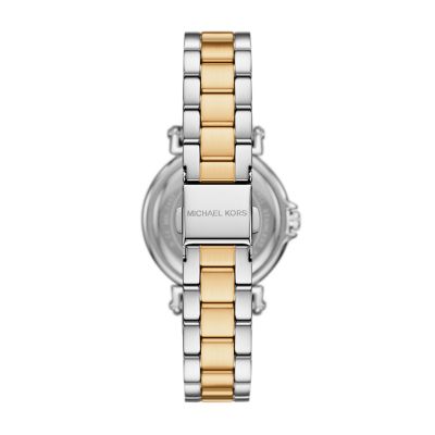 Michael Kors Maren Three-Hand Two-Tone Stainless Steel Watch 