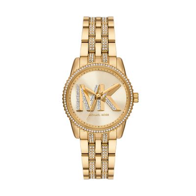 Gold for Michael Kors Uhr Ritz 3-Zeiger-Werk Edelstahl roségoldfarben
