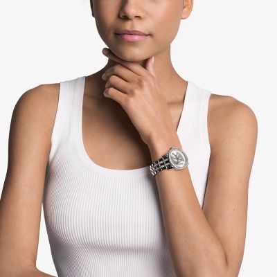 MICHAEL KORS 腕時計 Michael Kors Bryant Three-Hand Stainless Steel Watch