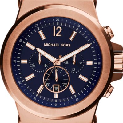 michael kors mens gold diamond watches