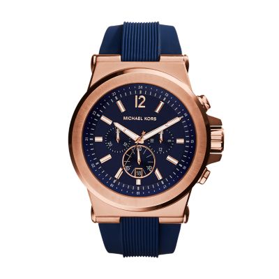 michael kors navy watch