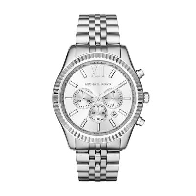 Michael kors watch online men silver