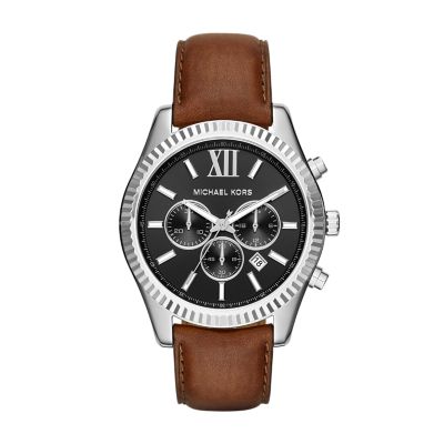Lexington Chronograph Brown Leather Watch