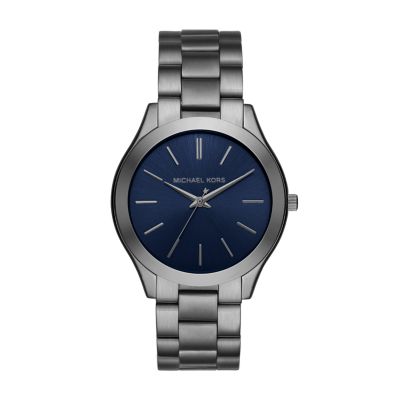 Grey michael best sale kors watch