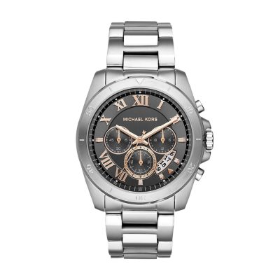 Brecken Chronograph Stainless Steel Watch
