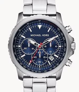 Michael Kors Men's Cortlandt Chronograph Stainless Steel Watch