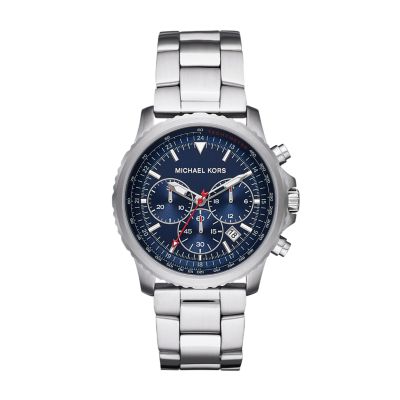 Væve laver mad volleyball Michael Kors Men's Cortlandt Chronograph Stainless Steel Watch - MK8641 -  Watch Station