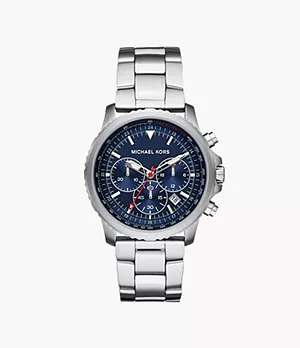 Michael Kors Men's Cortlandt Chronograph Steel Watch
