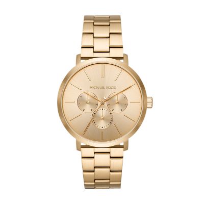 Michael Kors Men's Blake Multifunction Gold-Tone Stainless Steel Watch - MK8702 Station