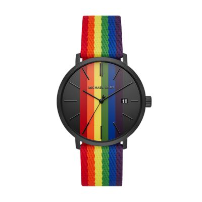 michael kors rainbow watch