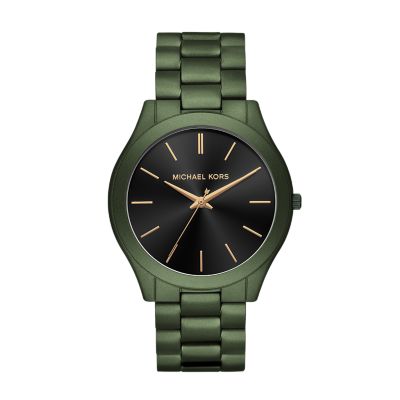 michael kors green watch