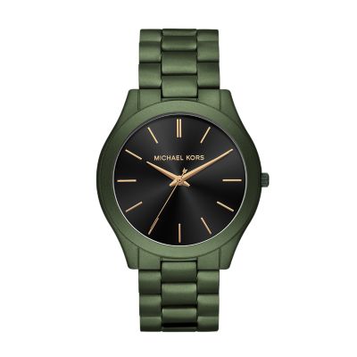 michael kors olive watch