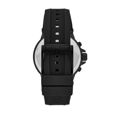 Michael kors store matte black watch