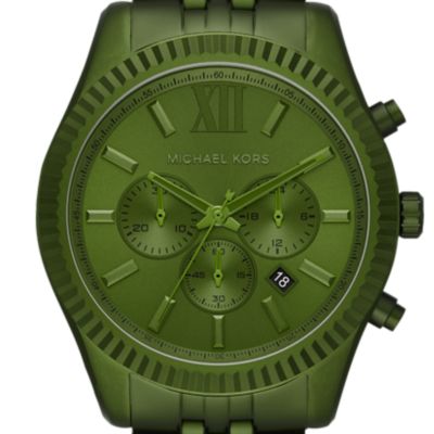 olive michael kors watch