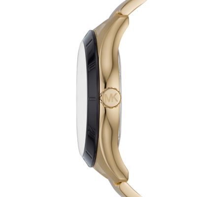 Michael Kors Layton Three Hand Tone Watch Watch Gold - MK8816 - - Station
