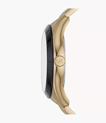 Michael Kors Layton Three - Hand Gold Tone Watch - MK8816 - Watch Station