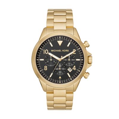 Michael Kors Gage Chronograph Gold-Tone Steel Watch - MK8827