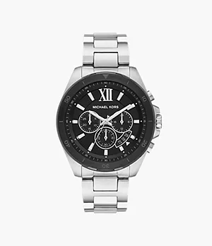 Michael Kors Brecken Chronograph Stainless Steel Watch