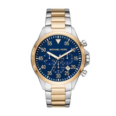 Michael Kors Thompkins Chronograph Two-Tone Stainless Steel Watch - MK8862  - Watch Station