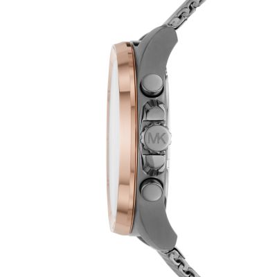 Michael Kors Brecken Chronograph Gunmetal Stainless Steel Watch - MK8868 -  Watch Station