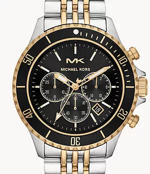 Michael Kors Bayville Chronograph Two-Tone Stainless Steel Watch