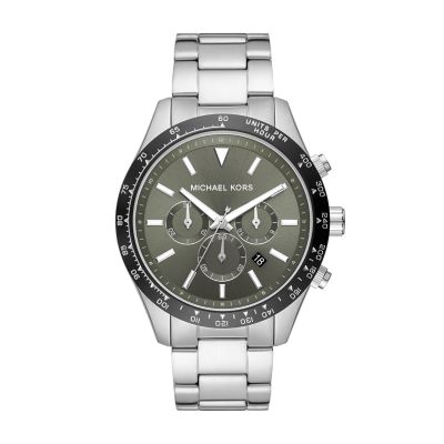 Michael Kors Layton Chronograph Stainless Steel Watch - MK8912 - Watch  Station
