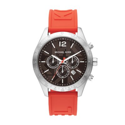 Orange michael kors deals watch