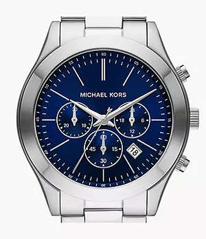 Michael Kors Slim Runway Chronograph Stainless Steel Watch