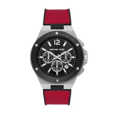 Michael kors watches clearance red