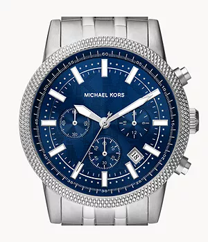 Michael Kors Hutton Chronograph Stainless Steel Watch
