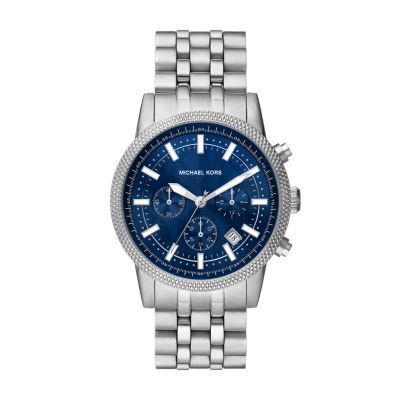 - Station Chronograph Michael Kors Watch Watch - Hutton Stainless Steel MK8952