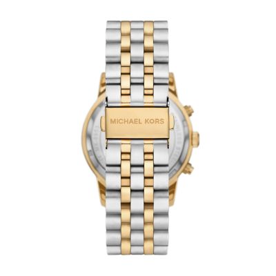 Mk two tone sales watch