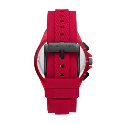 Michael kors clearance silicone watch strap