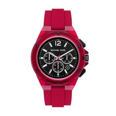 Michael kors deals silicone watch band