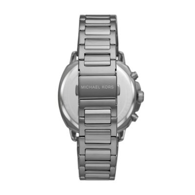 Michael kors gunmetal discount watch