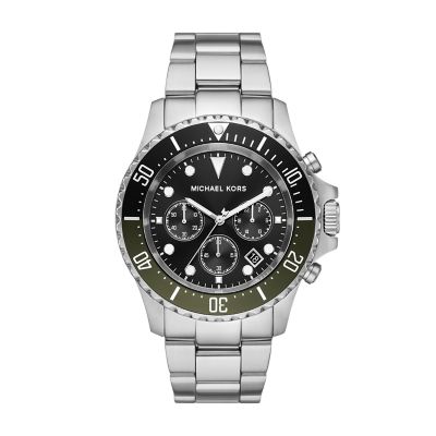 Michael Kors Everest Chronograph Stainless Steel Watch - MK8976 - Watch  Station