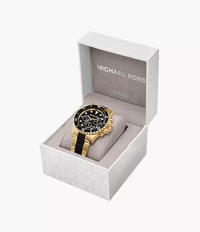 Michael Kors Everest Chronograph Two-Tone Stainless Steel and