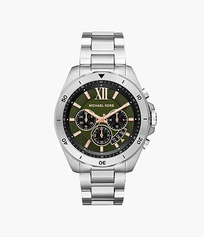 Michael Kors Brecken Chronograph Stainless Steel Watch - MK8984