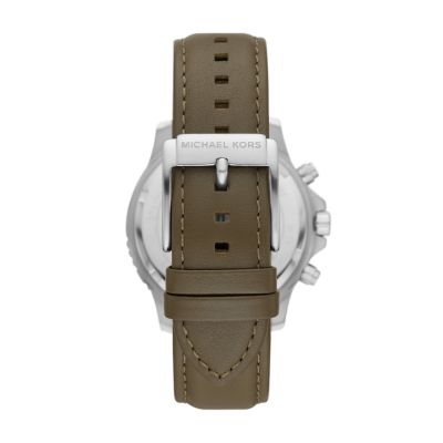 Michael kors 2024 belt mens olive