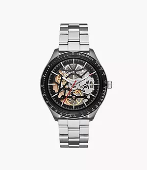 Michael Kors Men's Merrick Automatic Steel Watch