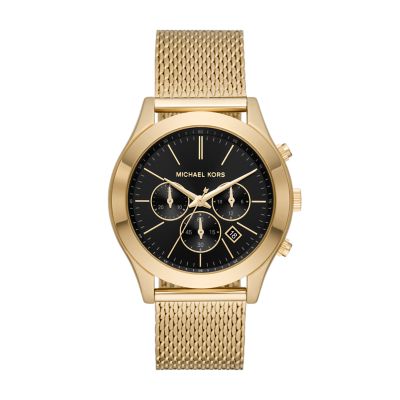 Michael kors gold mesh watch new arrivals