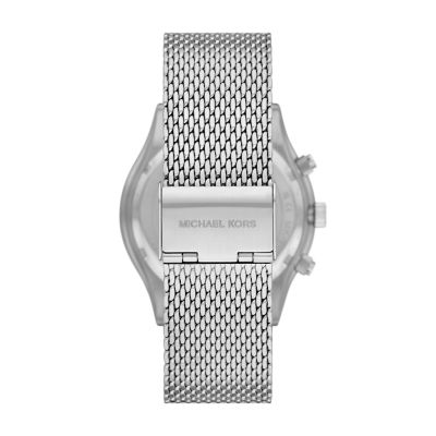 Michael Kors Uhr Chronograph Slim Runway Milanaise Edelstahl - MK9059 -  Watch Station
