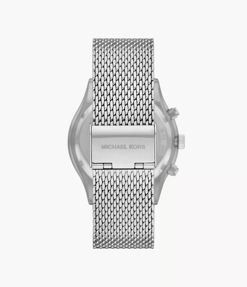 Michael Kors Uhr Chronograph Slim Runway Milanaise Edelstahl - MK9059 -  Watch Station