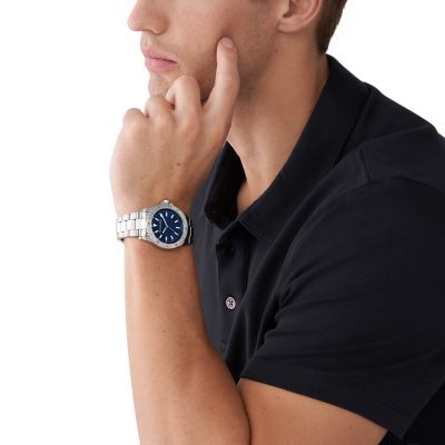 Michael Kors Everest Three-Hand Stainless Steel Watch - MK9079