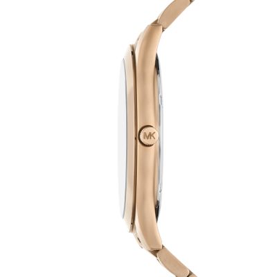 Michael kors slim on sale runway watch gold