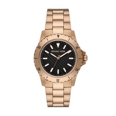 Michael Kors Everest Three-Hand Stainless Steel Watch - MK9079