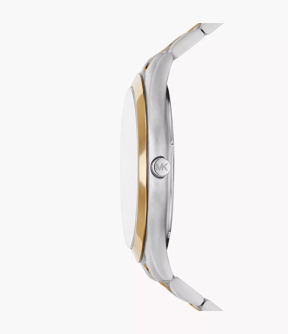 Michael Kors Slim Runway Three-Hand Two-Tone Stainless Steel Watch - MK9149  - Watch Station