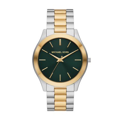 Michael kors slim runway watch clearance gold